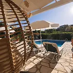 Tulip House Pool In Corfu