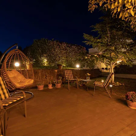 Tulip House Pool In Corfu Poulades