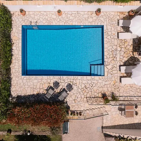 Tulip House Pool In Corfu Villa