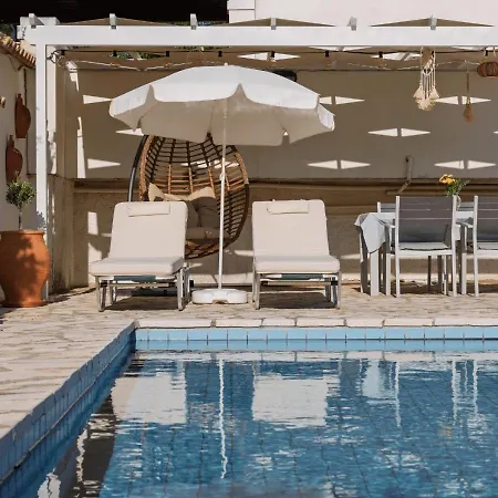 Tulip House Pool In Corfu