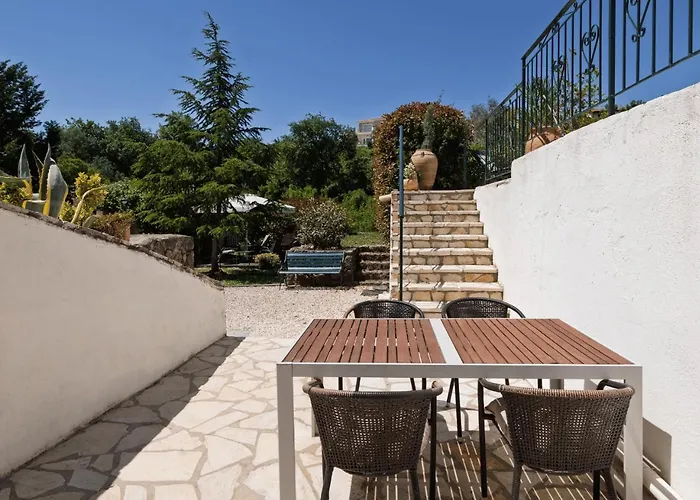 Tulip House Pool In Corfu Villa