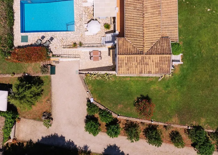 Tulip House Pool In Corfu *